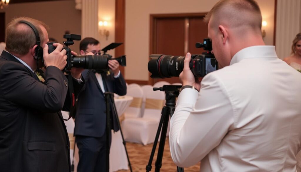 Northwest Indiana wedding photographers at work Northwest Indiana wedding photographers at work